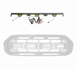 Universal Light Kit 3 LED Light Ki Fit For 2019-2021 Ford Ranger Raptor Grill Amber LED Light air transportation, fast transportation