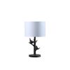 18" In Sparrow Birds On A Tree Bronze Polyresin Table Lamp