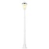 77" Solar Lamp Post Light, Waterproof Aluminum Outdoor Vintage Street Lamp, Motion Activated Sensor PIR, Adjustable Brightness, for Garden, Lawn