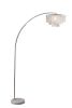 86" HANGING CHANDELIER ARCH LAMP (2.2/42.90)