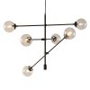 Cyrus 6-Globe Light Architectural Metal Chandelier