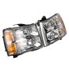 2007-2013 Chevy Silverado1500 2500 3500 Crystal Headlights Headlamps Left Right