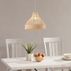 Bell Shaped Bamboo Pendant