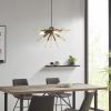 3-Light Spiked Chandelier